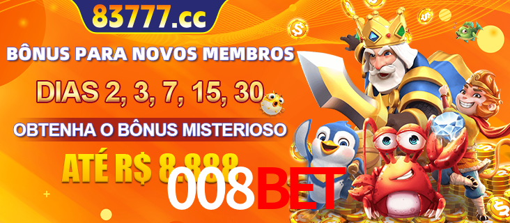 Anúncio dos benefícios para Membro VIP Sênior na plataforma 008bet, incluindo bônus promocionais, semanais e mensais, ilustrado com o personagem Fortune Tiger.